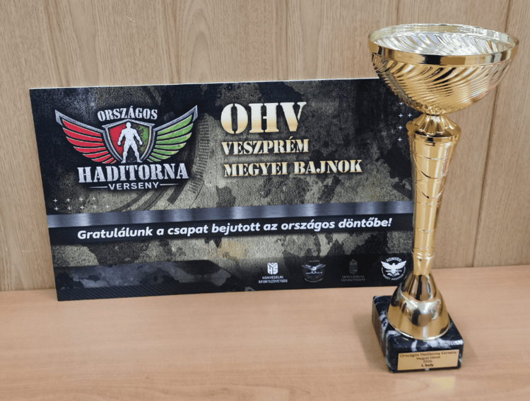 Veszprém megye legjobb kadét csapata 